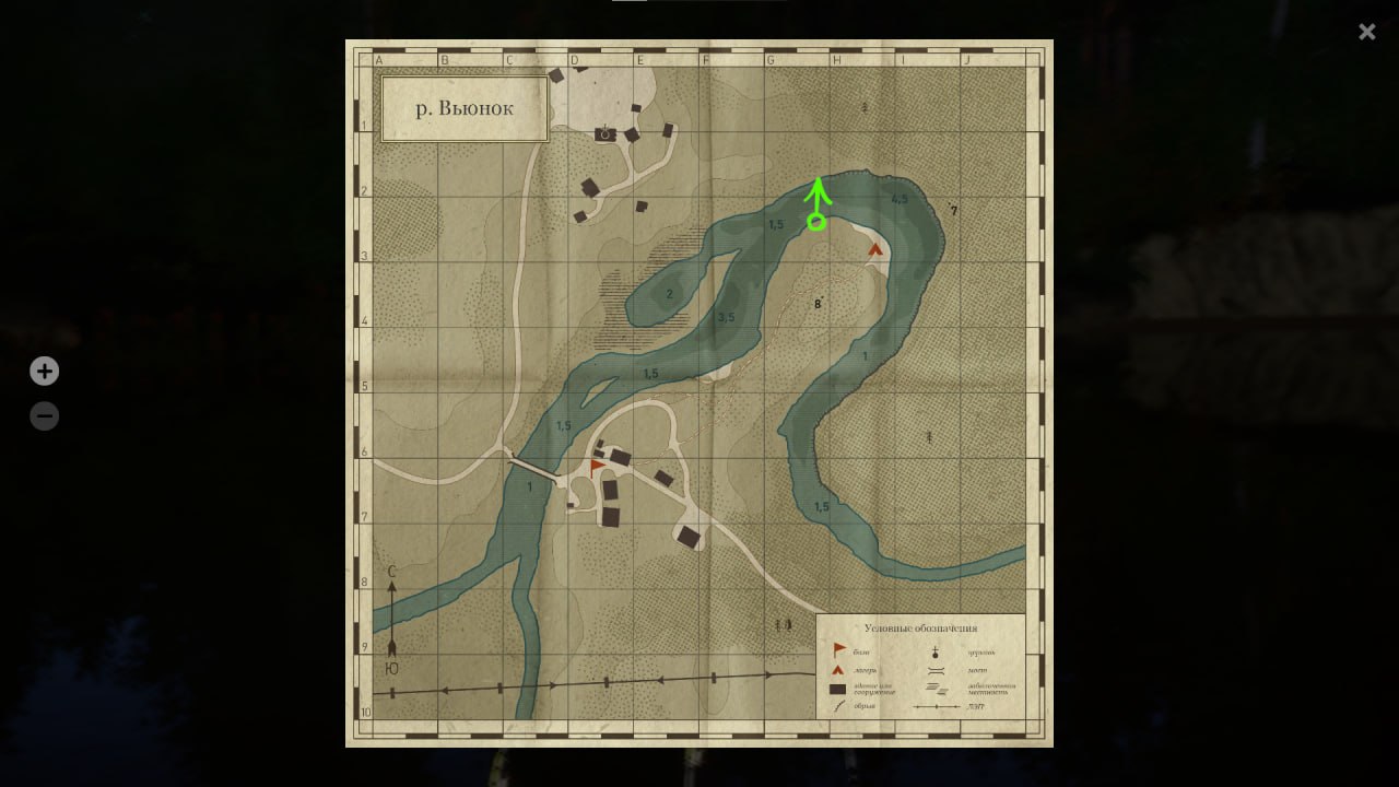 Улов (Рак речной) на #трофей_rf4map в RF4