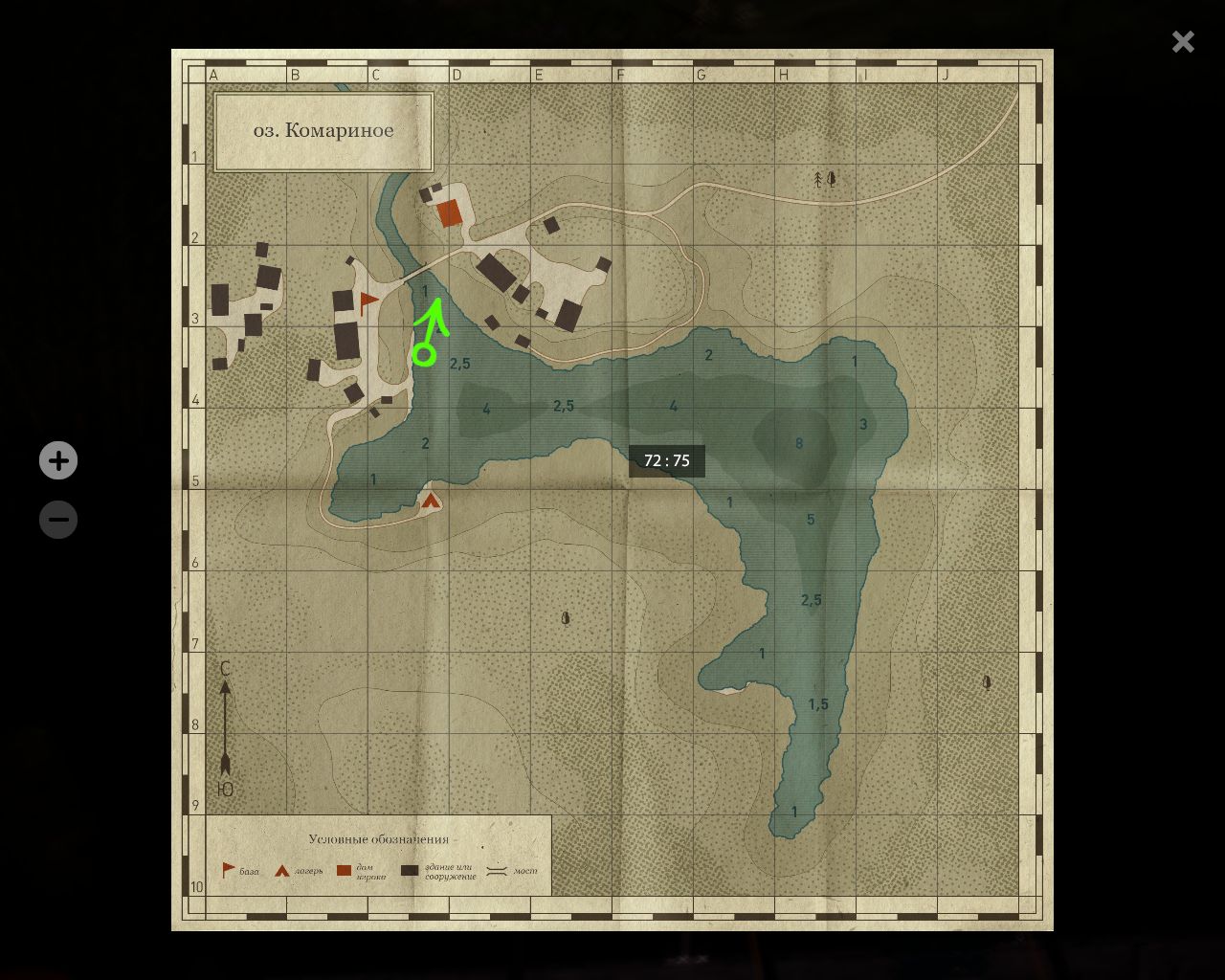Улов (Карась золотой,карась серебряный) на #трофей_rf4map в RF4
