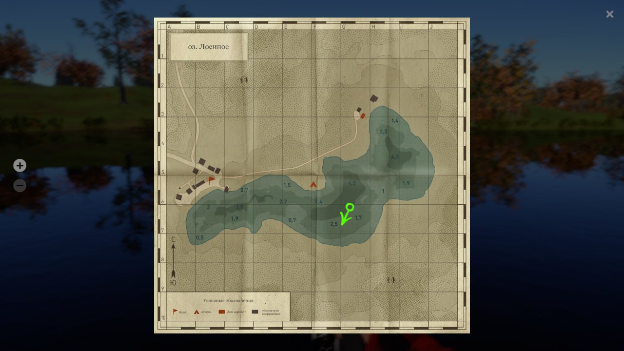 Улов (Горбыль речной) на #задания_rf4map в RF4