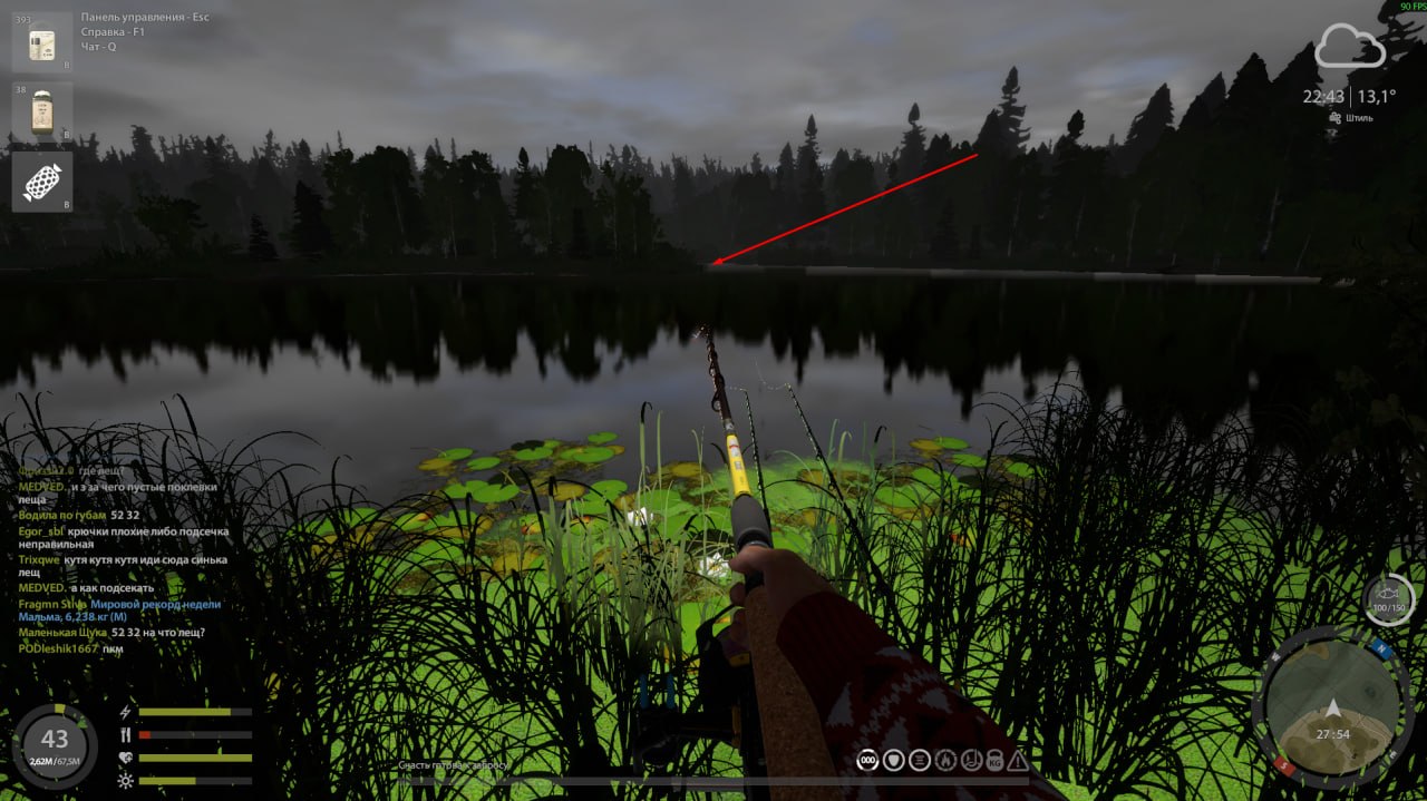Улов (Карп чешуйчатый) на #задания_rf4map в RF4