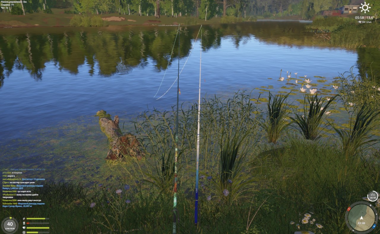 Улов (Уклейка) на #трофей_rf4map в RF4