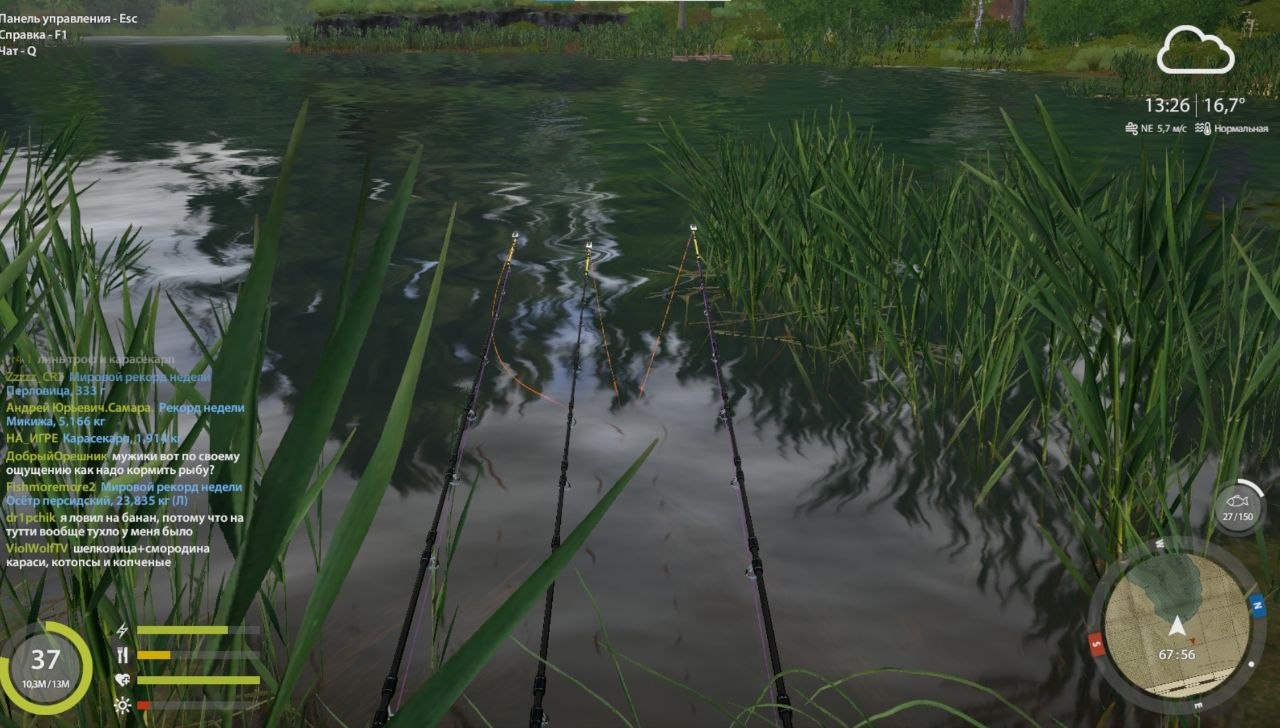 Улов (Карасекарп) на #фарм_rf4map в RF4