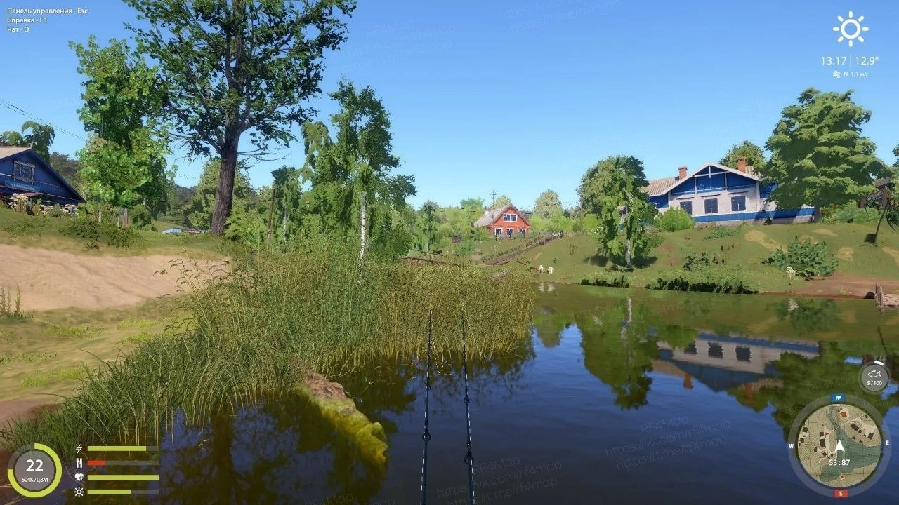 Улов (Карась золотой, Карась серебряный, Разнорыбица) на трофей в RF4