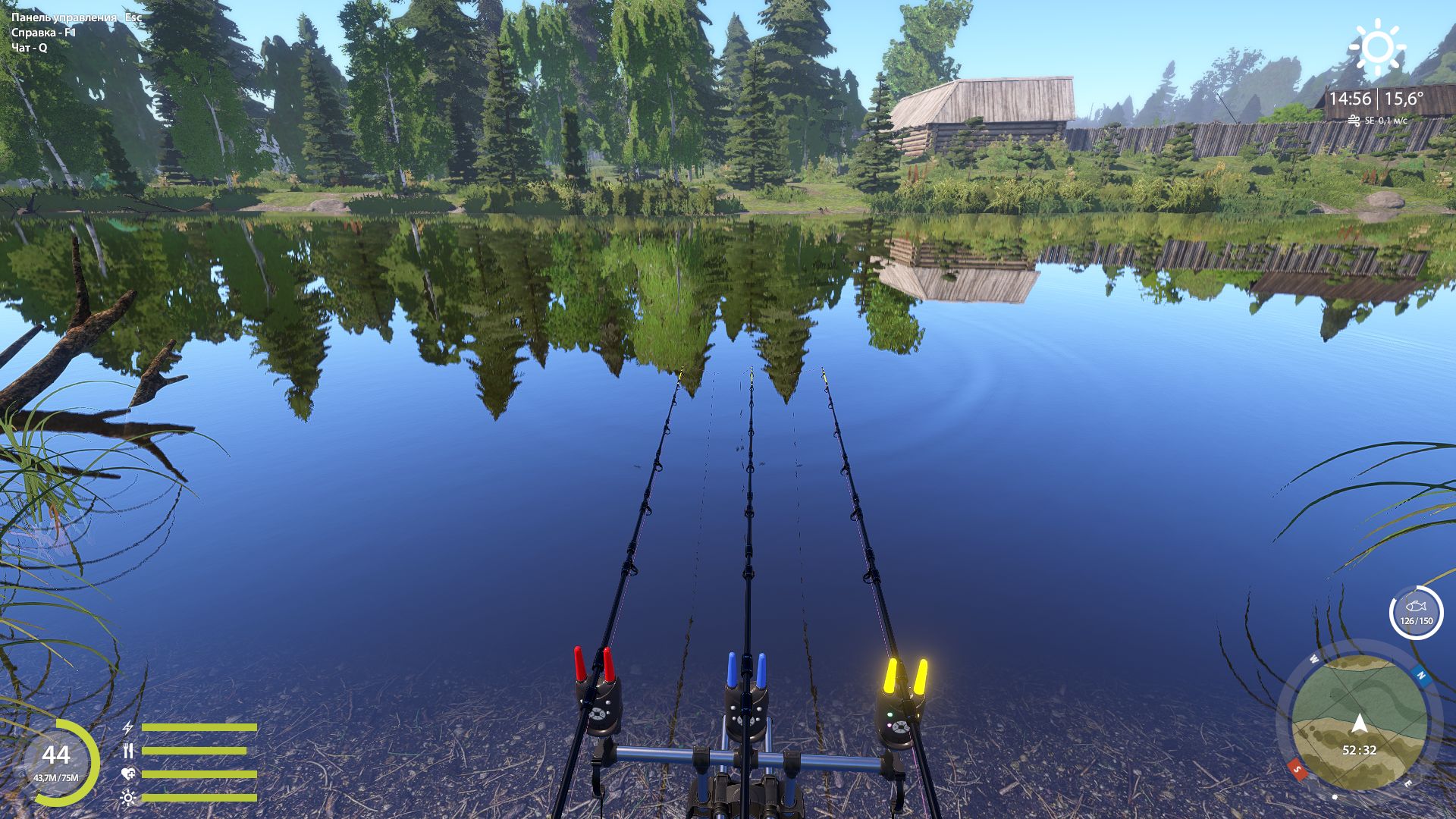 Скриншот точки клева на #фарм_rf4map